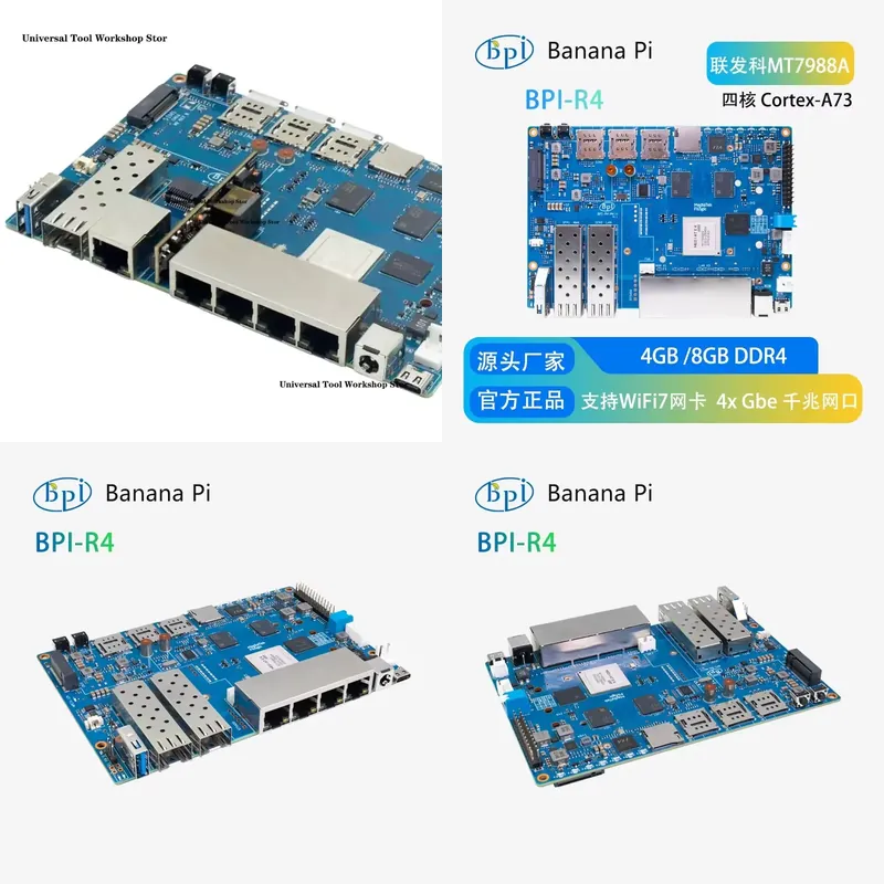 Banana Pi BPI-R4 WiFi 7 Router - Bananapi Bpi R4 Wifi 7 ulasan dan harga