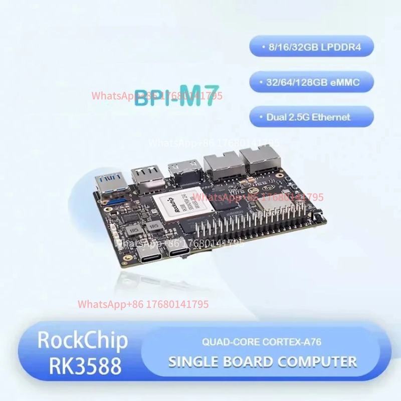 RK3588 Single Board Computer S - Banana Pi Bpi M7 Rk3588 ulasan dan harga