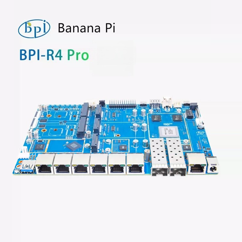 Banana Pi BPI-R4 Pro-4E Open S - Bananapi Bpi R4 Wifi 7 ulasan dan harga