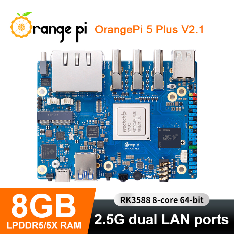 Orange Pi 5 Plus 8GB V2.1 Sing - Orange Pi 5 Plus 32Gb ulasan dan harga